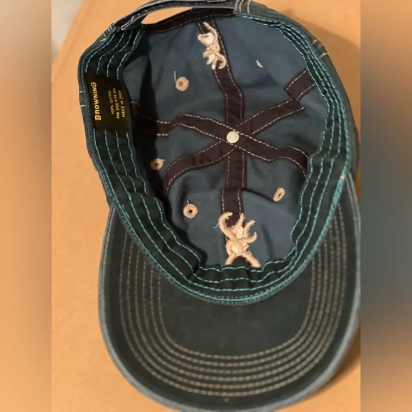Browning dark blue Cap with Logo - Picture 3 of 4